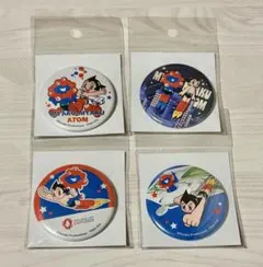 期間限定価格】大阪関西万博 ミャクミャク 鉄腕アトム 缶バッジセット