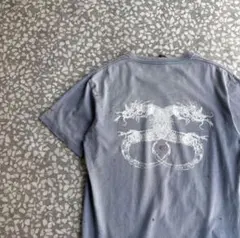 90s old stussy ドラゴン Tシャツ フェード ネイビー 茄子紺 - メルカリ