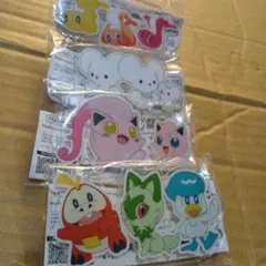 ポケットモンスター　アクリルクリップ　4個セット