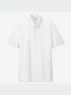 UNIQLO/エアリズムポロシャツ（ボタンダウン・半袖）XL