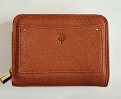 本革 茶色 2つ折り財布 ブラウン 二つ折り財布 二つ折り財布