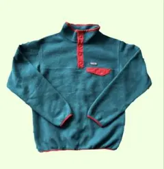 Patagonia SYNCHILLA ターコイズ/レッド フリース