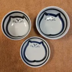 Keiji5様専用 のらや 初期 お茶碗 小皿 とんすい 3点セット