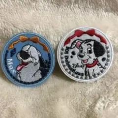 ディズニー 刺繍ステッカー ラッキー マックス