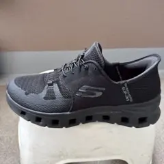 【極美品】スケッチャーズ スリップインズ 25cm ブラック 手を使わず履ける靴