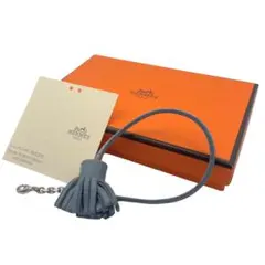 HERMES エルメス カルメン バッグチャーム 水色のサムネイル