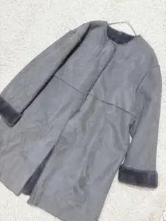 REI RISEÉ レイリーゼ リバーシブル　フェイクファームートンコート　XL