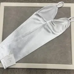 ホワイトサテン ウェディンググローブ