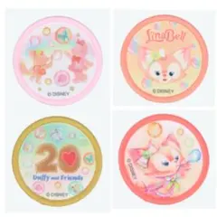 【4点セット】ダッフィー&フレンズ 20周年 ワッペン①