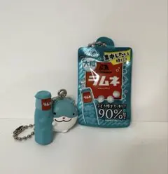 森永ラムネ ミニチュアチャーム キーホルダー　2点セット