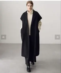 IMPRESSION ATSURO TAYAMA ロングジレ ブラック 新品のサムネイル