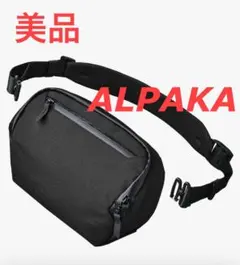 208【美品】ALPAKA（アルパカ） VERTEX POUCHショルダーバッグ