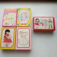 昭和レトロ りぼん付録トランプ 5点セットのサムネイル
