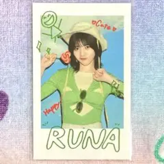 ୨୧乃木坂46 林瑠奈 ポラロイド風ステッカー真夏の全国ツアーカフェキッチンカー