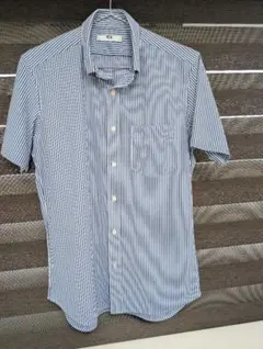 UNIQLO ストライプ 半袖シャツ S