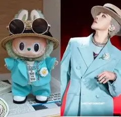 【ラブブ服】7点セットG-DRAGON風コスチューム15〜17cm