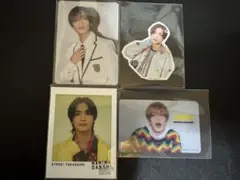 なにわ男子 HARDWORK ファミクラ盤 高橋恭平トレカシール その他