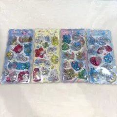 正規品　しずくちゃん ウォーターシール　４枚　セット　クーリア