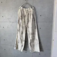 ストライプデザイン ワイドパンツ