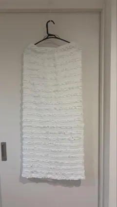 【新品未着用】アイボリー ロングスカート XL【クラシカルエルフ】