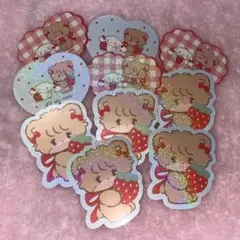 mikko サンリオくじ ステッカーセット ラテ