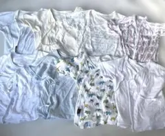 ベビー肌着 短肌着50〜60cm 8枚セット