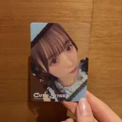 CUTIE STREETきゅーすと 梅田みゆ タスキ衣装クリアトレカ