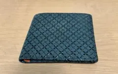 印傳屋HISOCA二つ折り財布　鹿革 伝統工芸品　日本製 男女兼用のサムネイル
