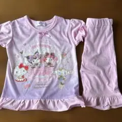 サンリオキャラクター パジャマセット ピンク110㎝