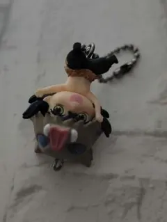 鬼滅の刃 つまんでつなげてマスコット 嘴平伊之助 いのすけ