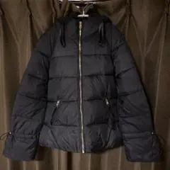 ZARA BASIC ブラックダウンジャケット