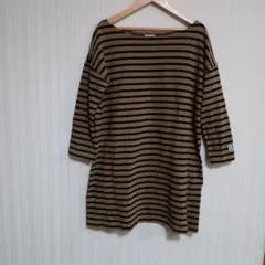 ORCIVAL オーシバル ボーダーワンピース 七分袖