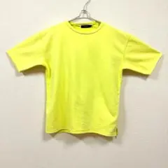 【RAGEBLUE】半袖 スウェット レモンイエロー ゆるカワ 黄色　カジュアル