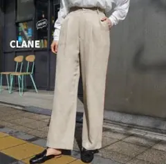 CLANE BOTANICALS JACQUARD PANTS ベージュのサムネイル