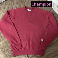 Champion reverse weaveクルーネック トレーナー レッド
