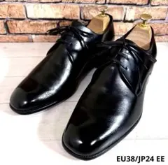 美品⭐️ROMAN Oriental■ダービーシューズ✨ドレス プレーントゥ 本革のサムネイル