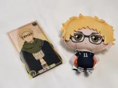 ハイキュー!! ぬいぐるみちゃーむvol.1 月島蛍 カード まとめ