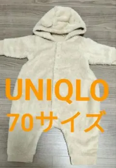 UNIQLO　ユニクロ★ファーリーフリースオールインワン★70サイズ