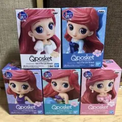 ディズニー アリエル Q posket 5種セットのサムネイル