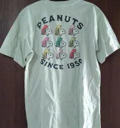 スヌーピー　ペパーミントパティ　Tシャツ　ウィッグ　ペールグリーン