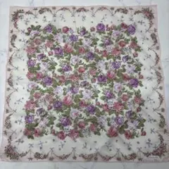 260630 ディオール　ハンカチ　花柄　リボン　未使用　シール付き. 汚れありのサムネイル