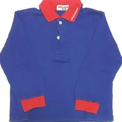 ミキハウス☆長袖ポロシャツ