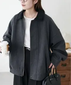 DISCOAT ディスコート 中空糸配色ジャケット