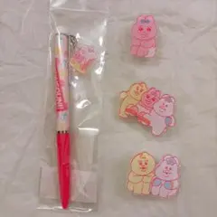 即納『可哀想に！仲良しコラボ』おぱんちゅ　んぽちゃむ　きみまろ　限定グッズ