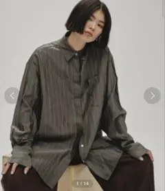 todayful Sliky Pocket Shirts/シルキーポケットシャツ - メルカリ