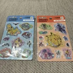 韓国限定 ポケモン ウォーターシールセット 2種類