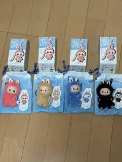 POP MART THE MONSTERS ぬいぐるみペンダント 4個セット