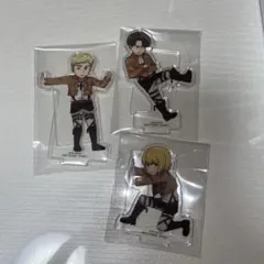 進撃の巨人　1番くじ獣の巨人は俺が仕留めるH賞　アクスタ3種