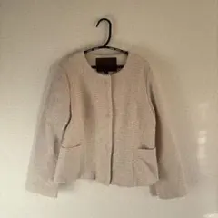 Jewel Changes ノーカラージャケット ベージュ ユナイテッドアローズ