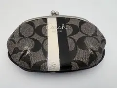 Coach モノグラム がま口コインケース